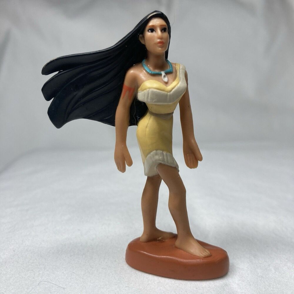 Disney Princess Pocahontas 3" Tall PVC Figurine Toy/Topper on base Collectable
